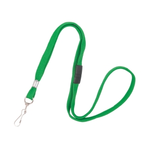 Pack of 50 Lanyards with Swivel Hook, Breakaway, 10mm, Green