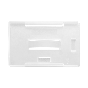 Pack of 10 Rigid Card Holder, Dual Orientation, Standard Size